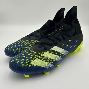 Adidas Soccer Cleats - Predator Freak.3 FG Blue Yellow
